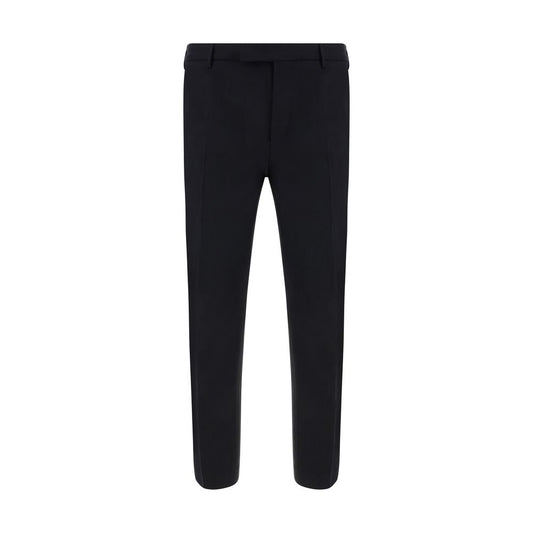 PT Pantaloni TORINO Pantaloni Eleganti Neri in Elastan
