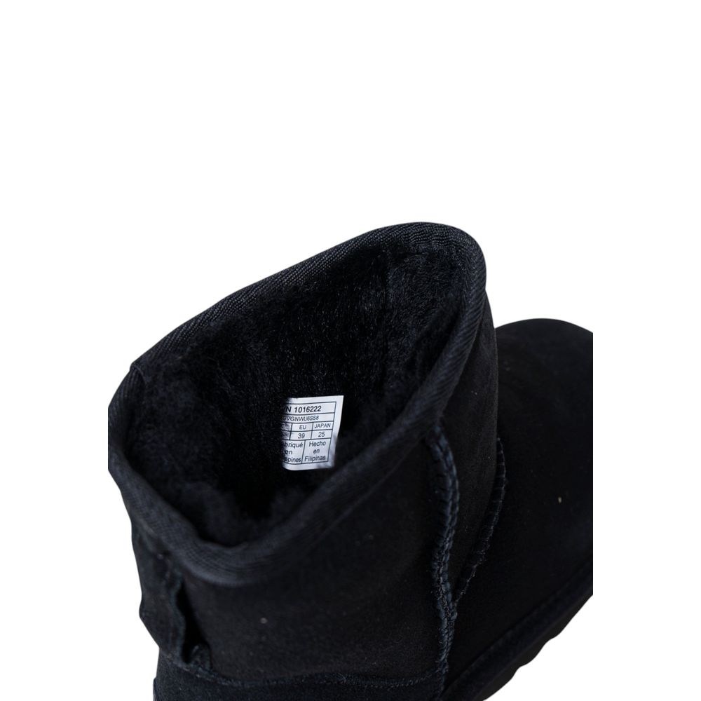 Stivaletti UGG in pelle scamosciata nera