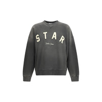 Felpa Golden Goose in cotone grigio