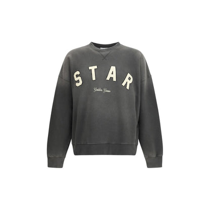 Felpa Golden Goose in cotone grigio