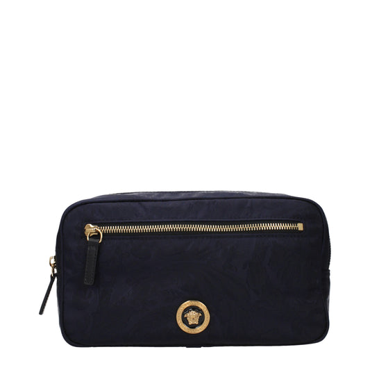 Zaino Versace in tessuto blu