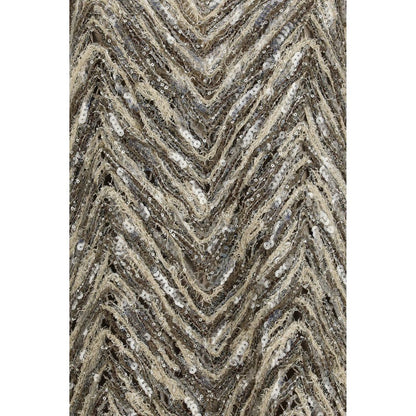 Brunello Cucinelli Beige Paper Cocktail Dress