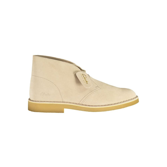 Stivaletto da uomo Clarks in camoscio beige