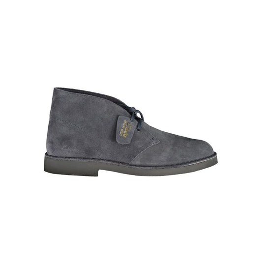 Stivale da uomo Clarks in pelle blu