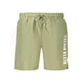 Calvin Klein Groene Polyester Heren Zwemshort