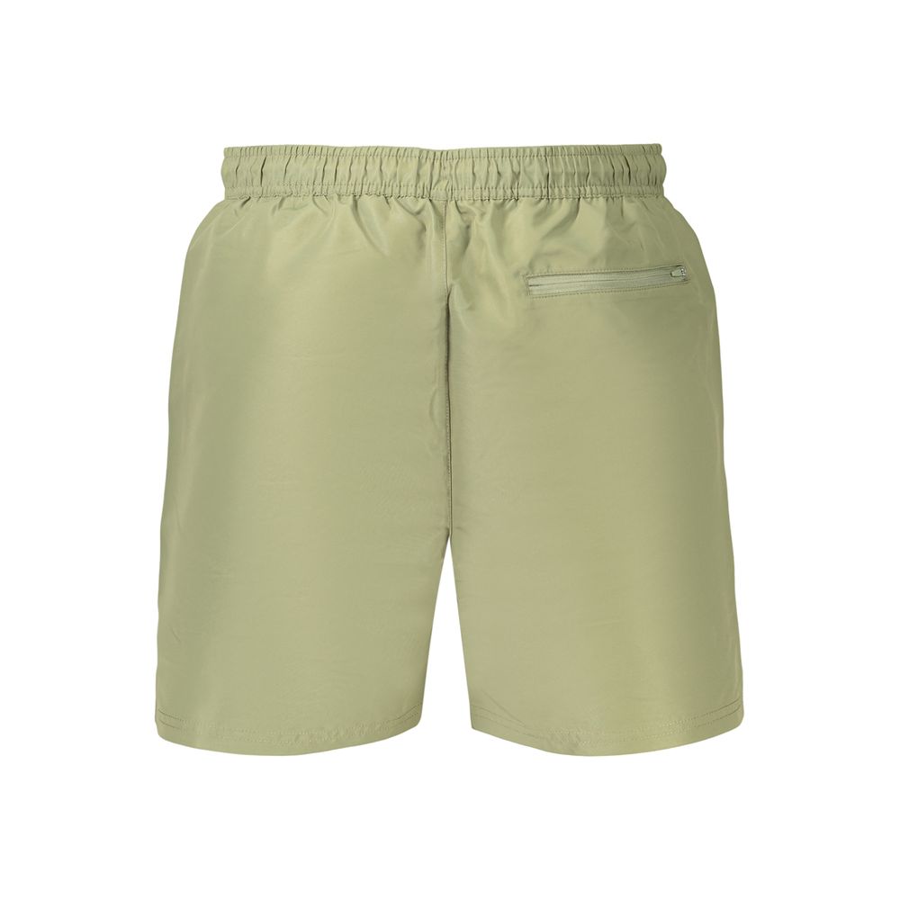Short de bain vert en polyester pour homme Calvin Klein