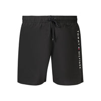 Tommy Hilfiger Black Polyester Men's Swimwear