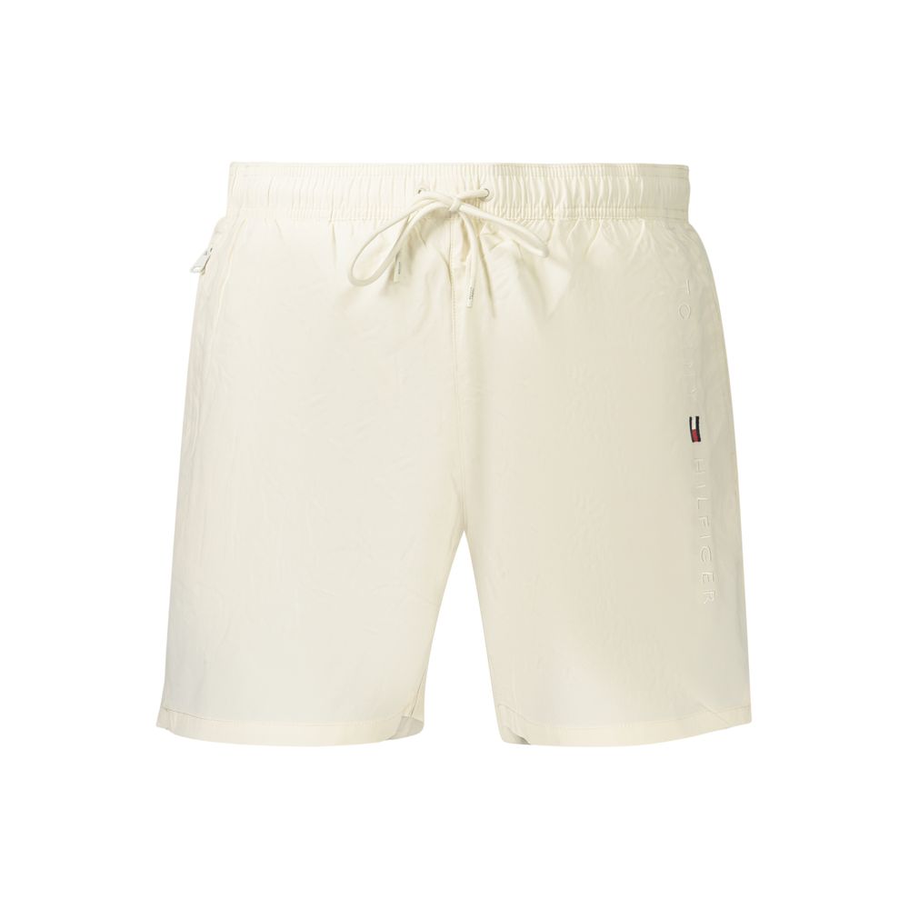 Short de hombre Tommy Hilfiger de poliéster beige