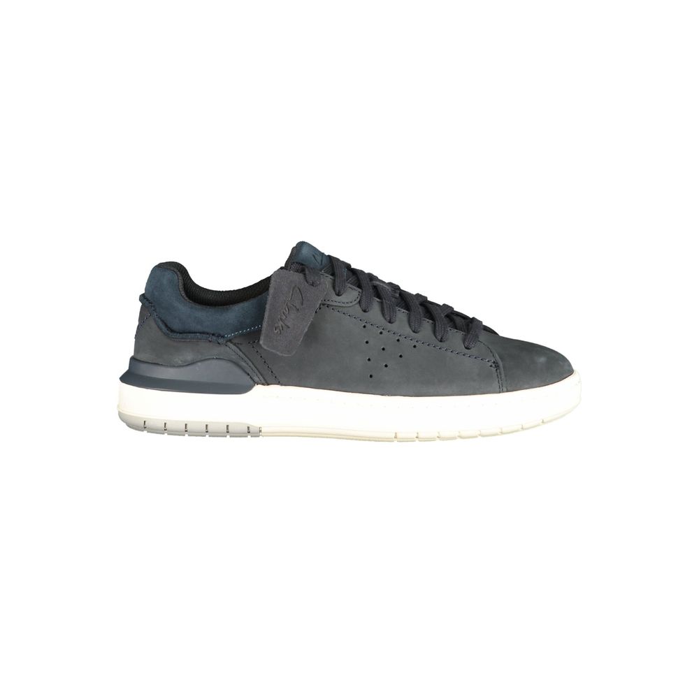 Clarks blå polyester-sneaker för herr