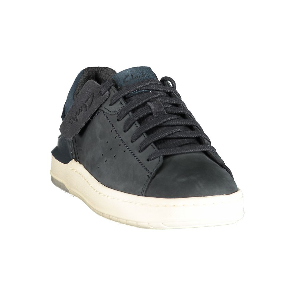 Clarks blå polyester-sneaker för herr