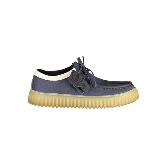 Scarpe da uomo Clarks in tessuto blu