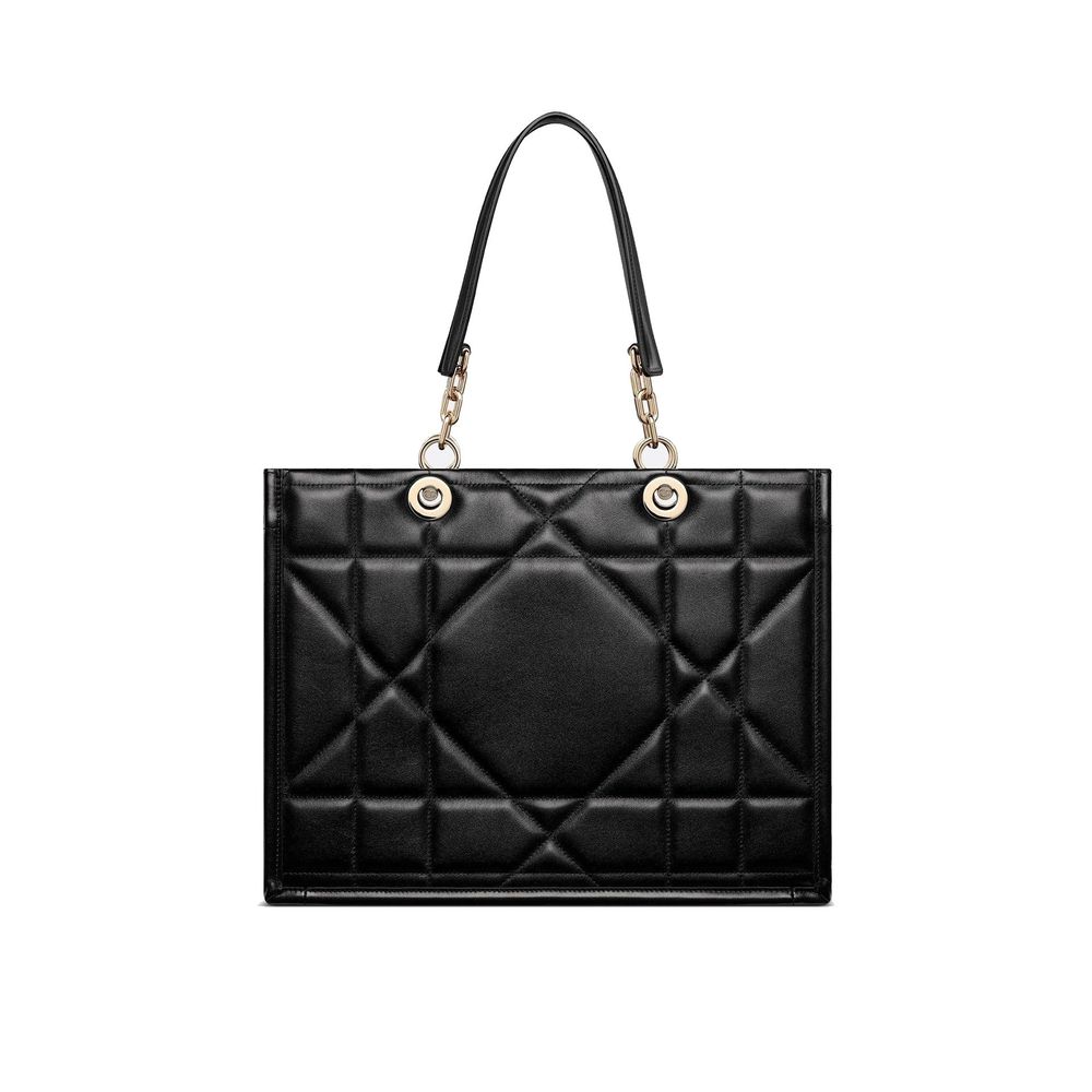 Dior Svart Tote Bag i Läder