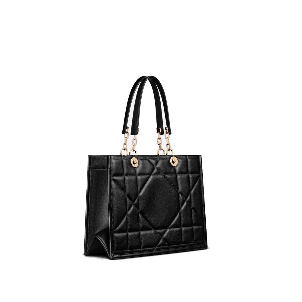 Dior Zwarte Leren Tote Bag