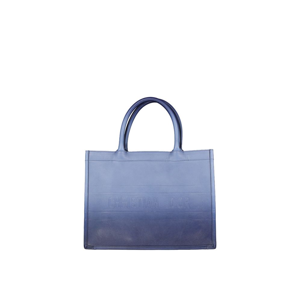 Dior Shopper Tas van Blauw Kalfsleer