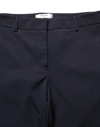Blugirl Dark Blue High Waist Straight Dress Formal Trouser Pants