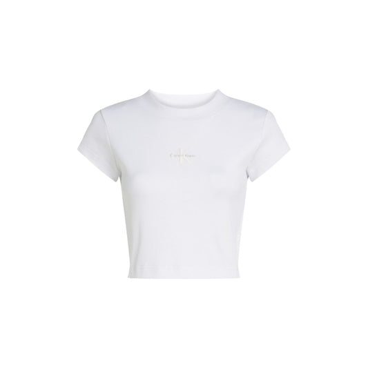 T-Shirt Calvin Klein Jeans in cotone bianco