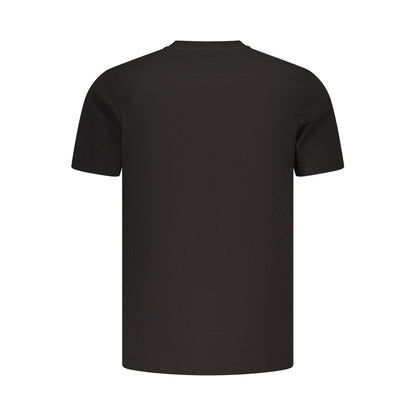Tommy Hilfiger Black Cotton Men's T-Shirt