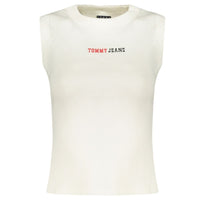 Tommy Hilfiger White Cotton Women's Tank