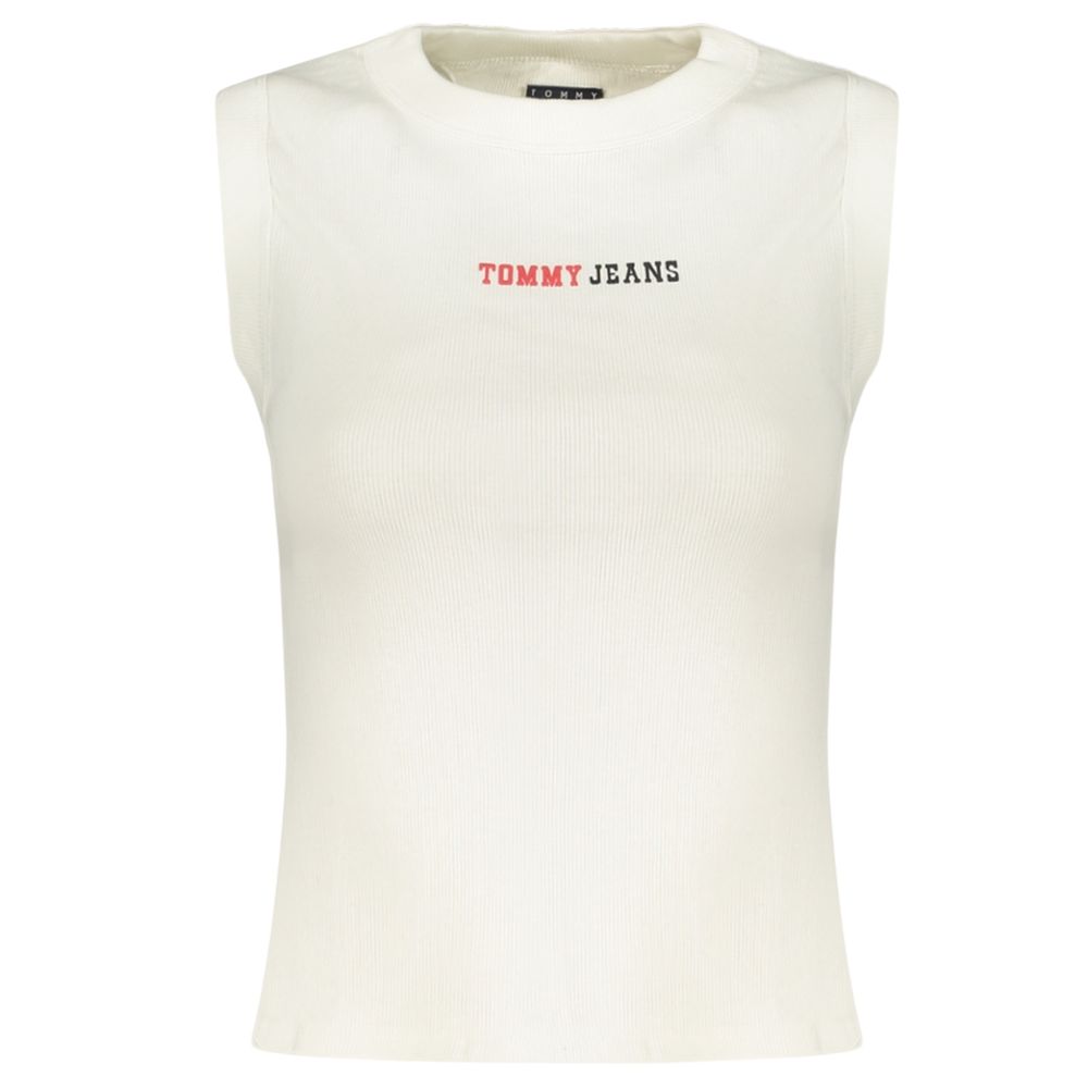 Tommy Hilfiger vit bomulls-linne för dam