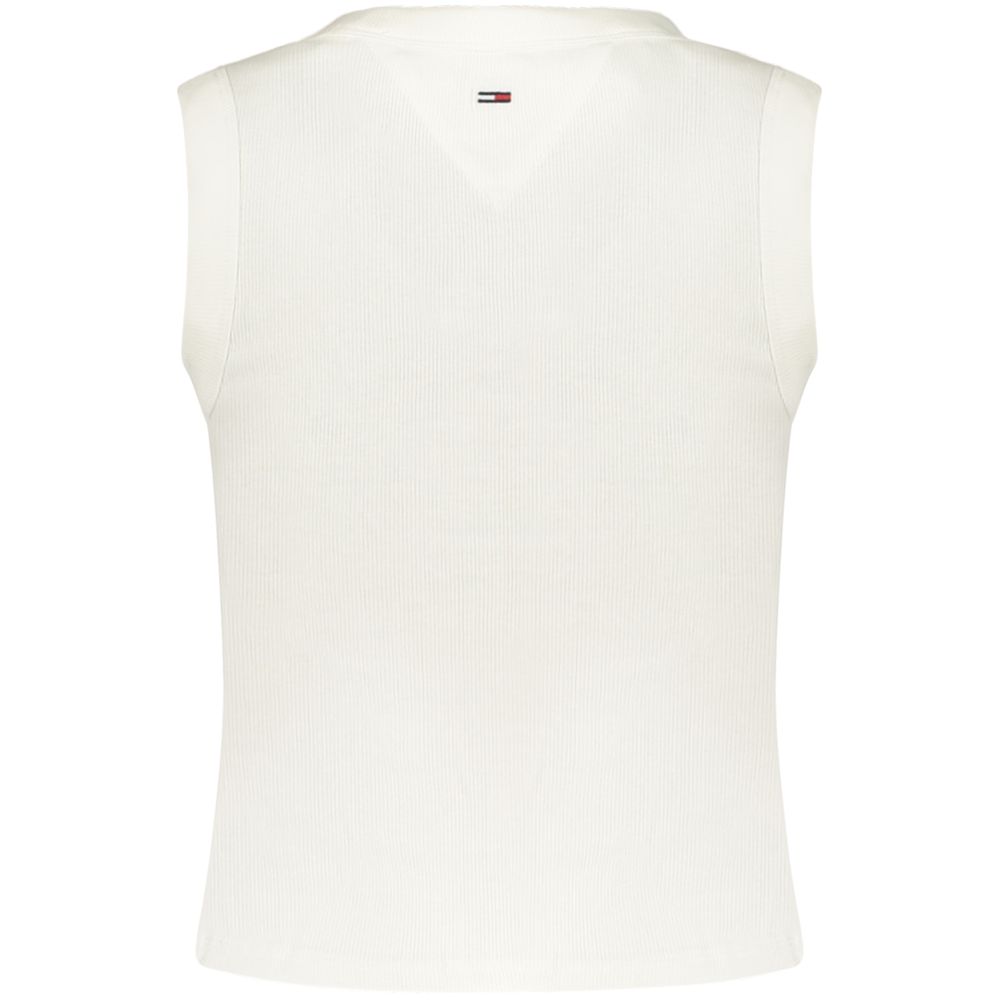 Tommy Hilfiger vit bomulls-linne för dam