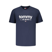 T-shirt homme Tommy Hilfiger en coton bleu