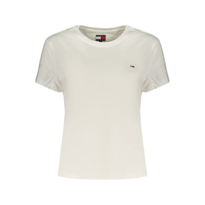 Tommy Hilfiger Bianco Cotton Women's T-Shirt