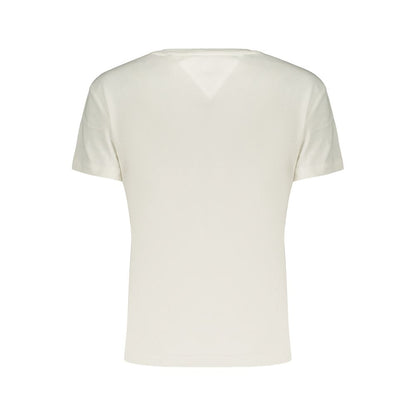 Tommy Hilfiger Bianco Cotton Women's T-Shirt