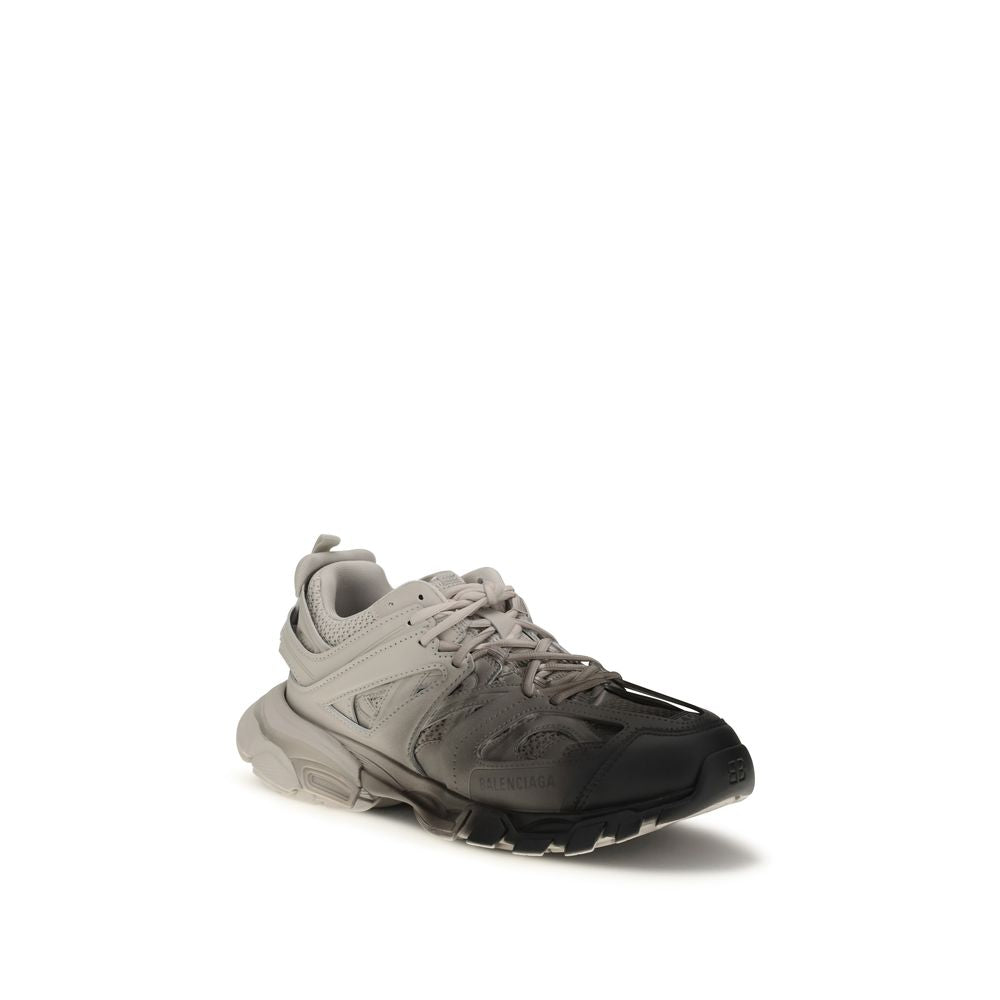 Balenciaga grå sportiga sneakers i polyamid
