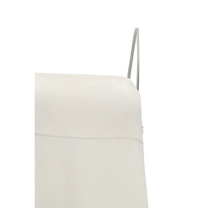 Brunello Cucinelli White Acetate Casual Dress