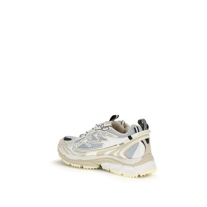 Off-White Polyethylene Athletic Sneakers
