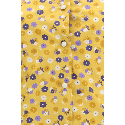 Miu Miu Abito Casual in Cotone Multicolore