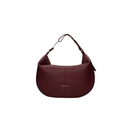 Borsa in poliestere bordeaux Armani Exchange