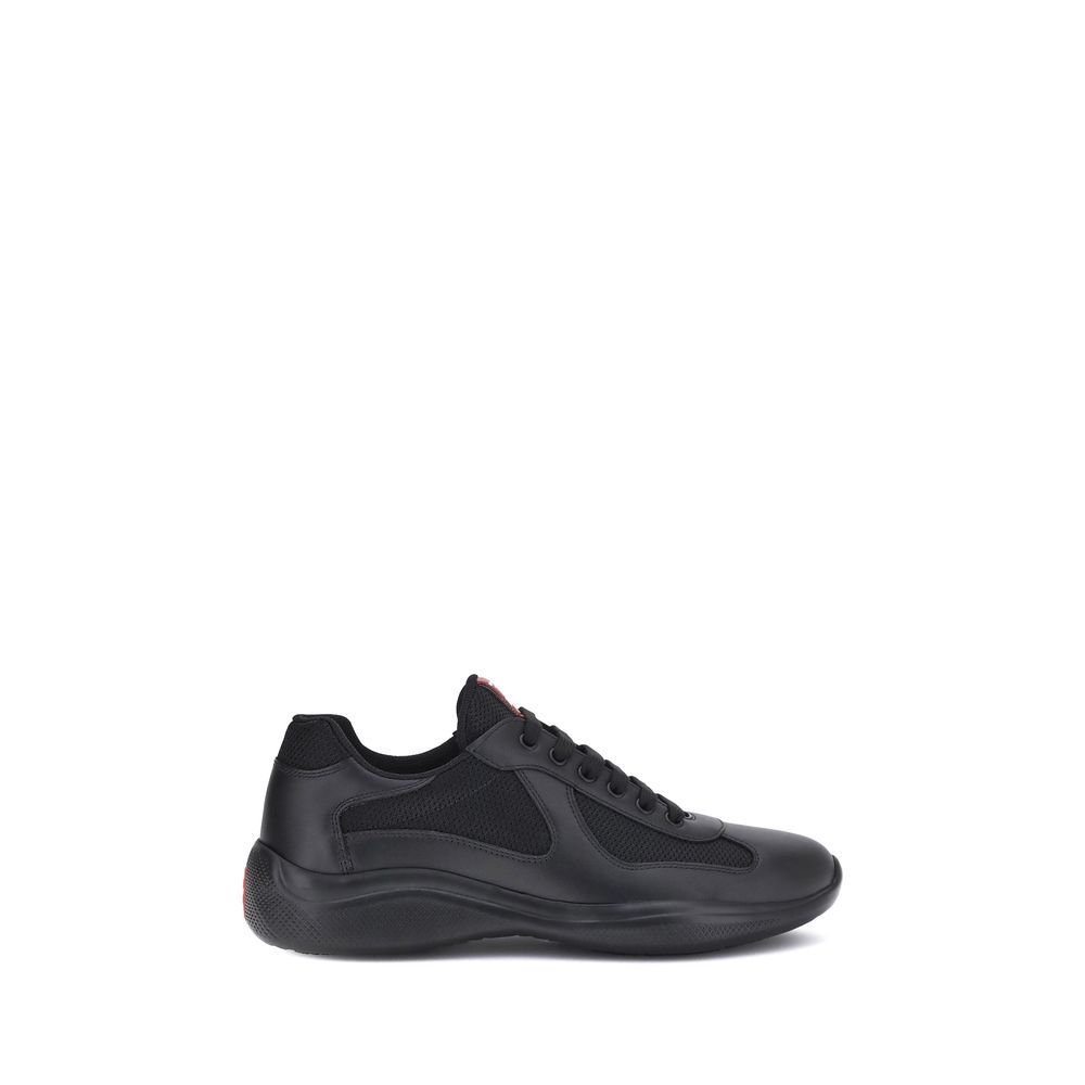 Sneakers Prada in poliammide nero