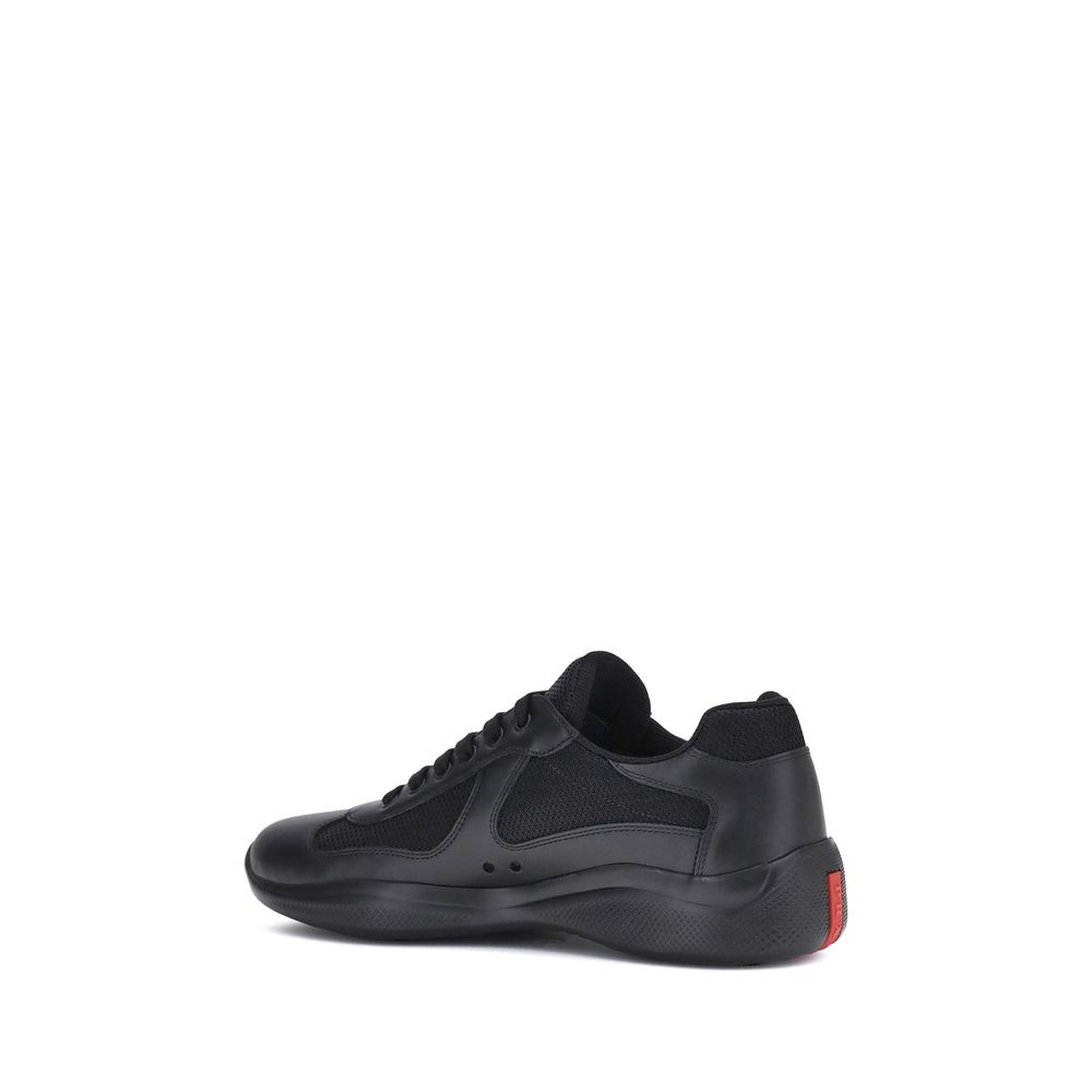 Sneakers Prada in poliammide nero