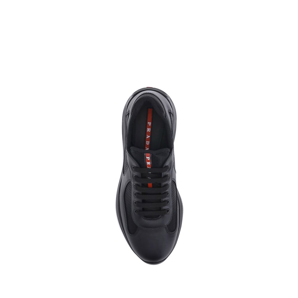 Sneakers Prada in poliammide nero