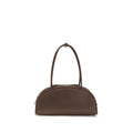 Borsa a tracolla Miu Miu in pelle di vitello marrone Bos Taurus