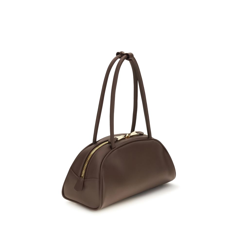 Borsa a tracolla Miu Miu in pelle di vitello marrone Bos Taurus