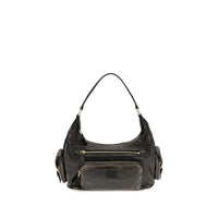 Miu Miu Brown Calf Leather Bos Taurus Shoulder Bag