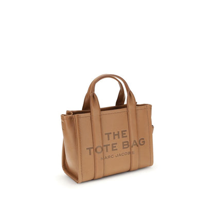 Borsa a mano Marc Jacobs in pelle di vitello marrone Bos Taurus