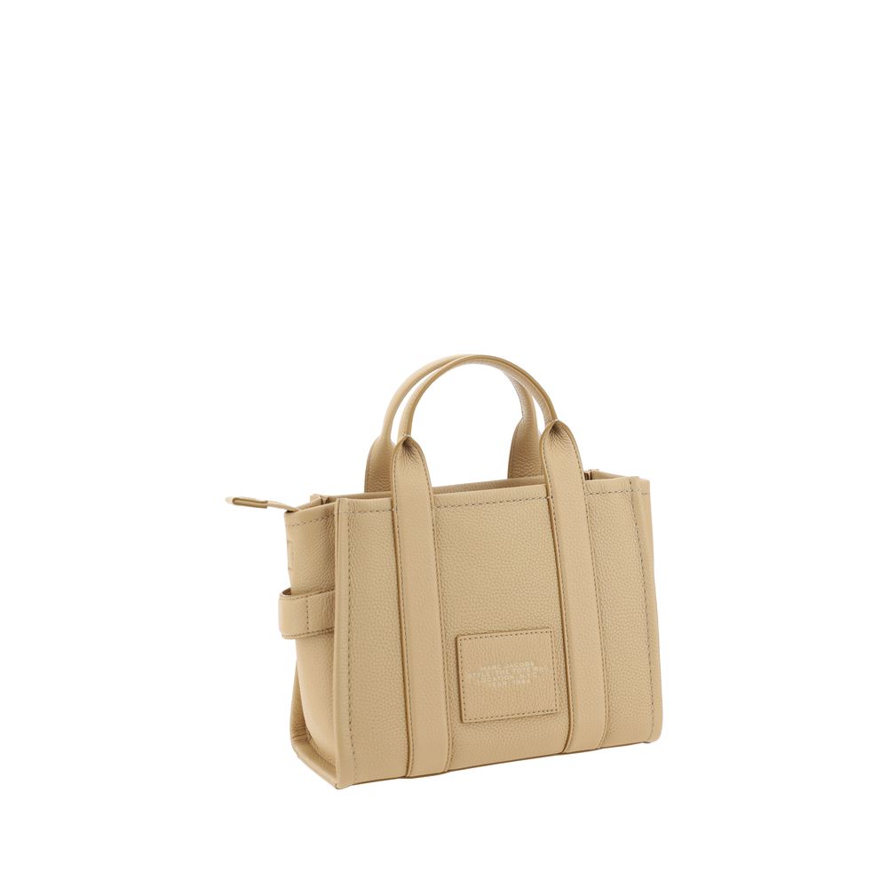 Sac à main Marc Jacobs en cuir de veau beige Bos Taurus