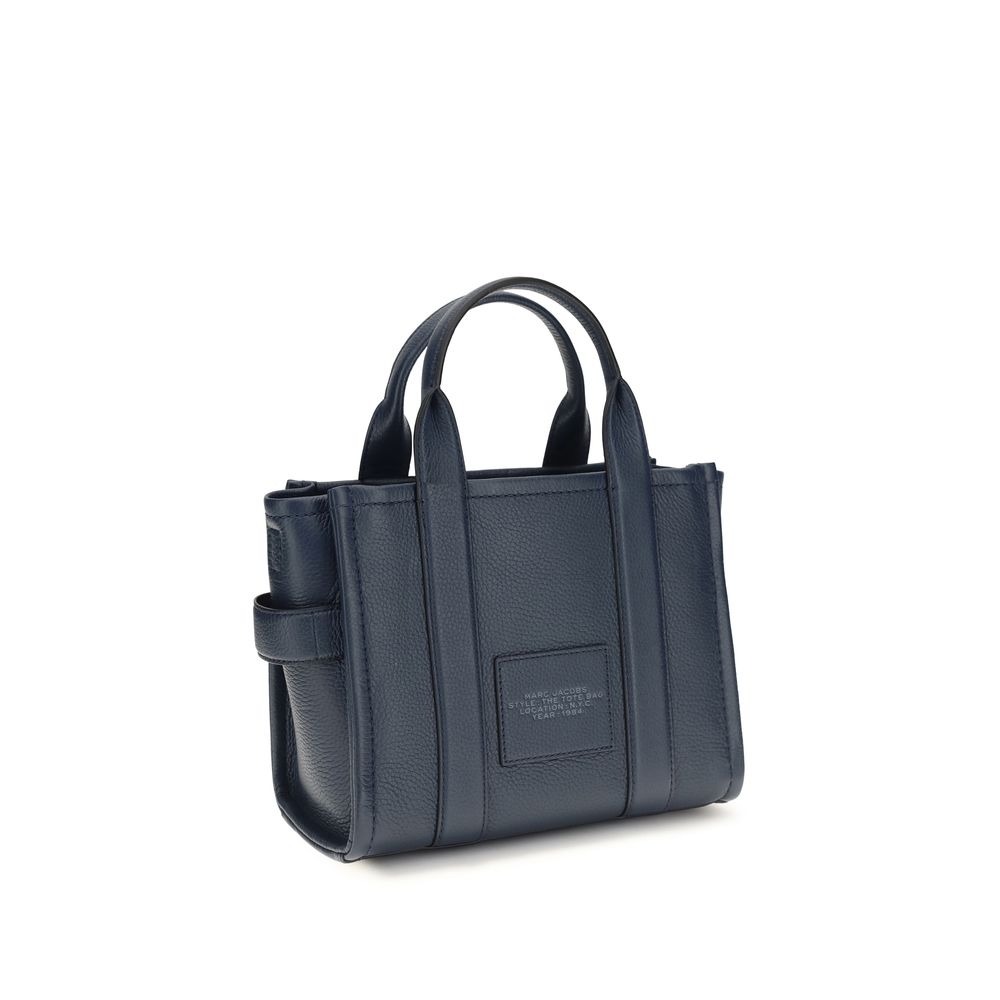 Borsa a mano Marc Jacobs in pelle di vitello blu