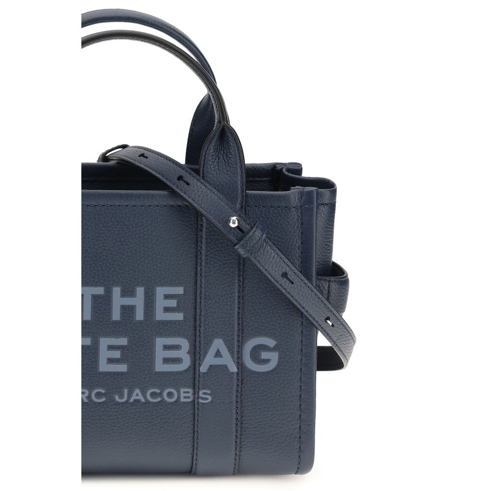 Borsa a mano Marc Jacobs in pelle di vitello blu