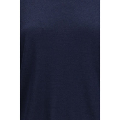 Brunello Cucinelli Maglione Senza Maniche in Cashmere Blu