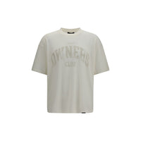 Rappresentare T-shirt di cotone bianca