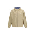 Giacca Prada beige in nylon riciclato
