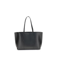 Tory Burch Borsa in pelle di vitello nera Bos Taurus