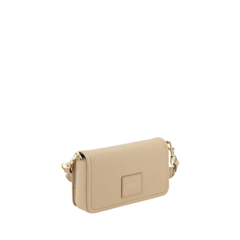 Borsa a Spalla Marc Jacobs in Pelle di Vitello Beige Bos Taurus