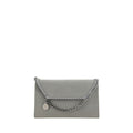 Borsa a spalla Stella McCartney grigia in poliestere
