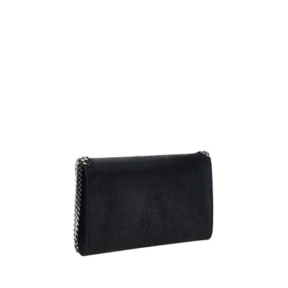 Borsa a tracolla in poliestere nero Stella McCartney