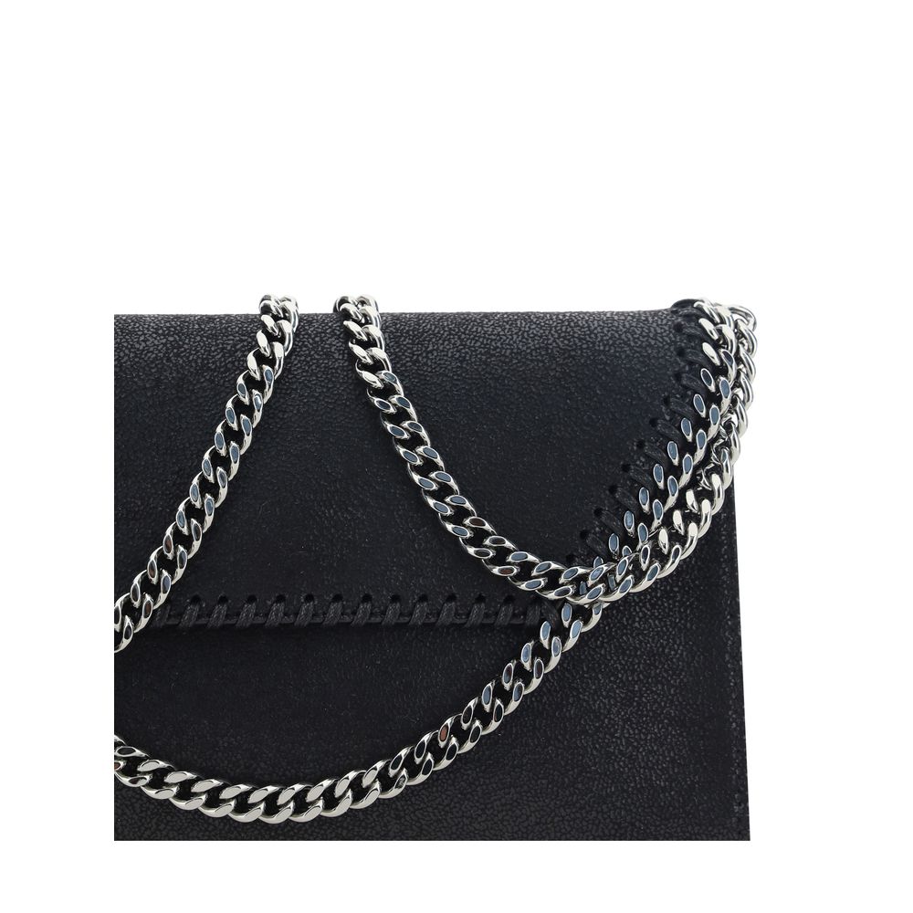 Borsa a tracolla in poliestere nero Stella McCartney